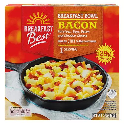 Bacon Breakfast Bowl, 7 oz
