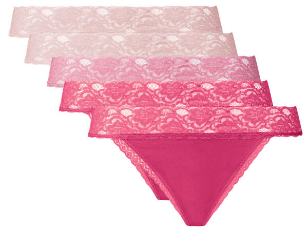 Ladies' Lace Thongs
