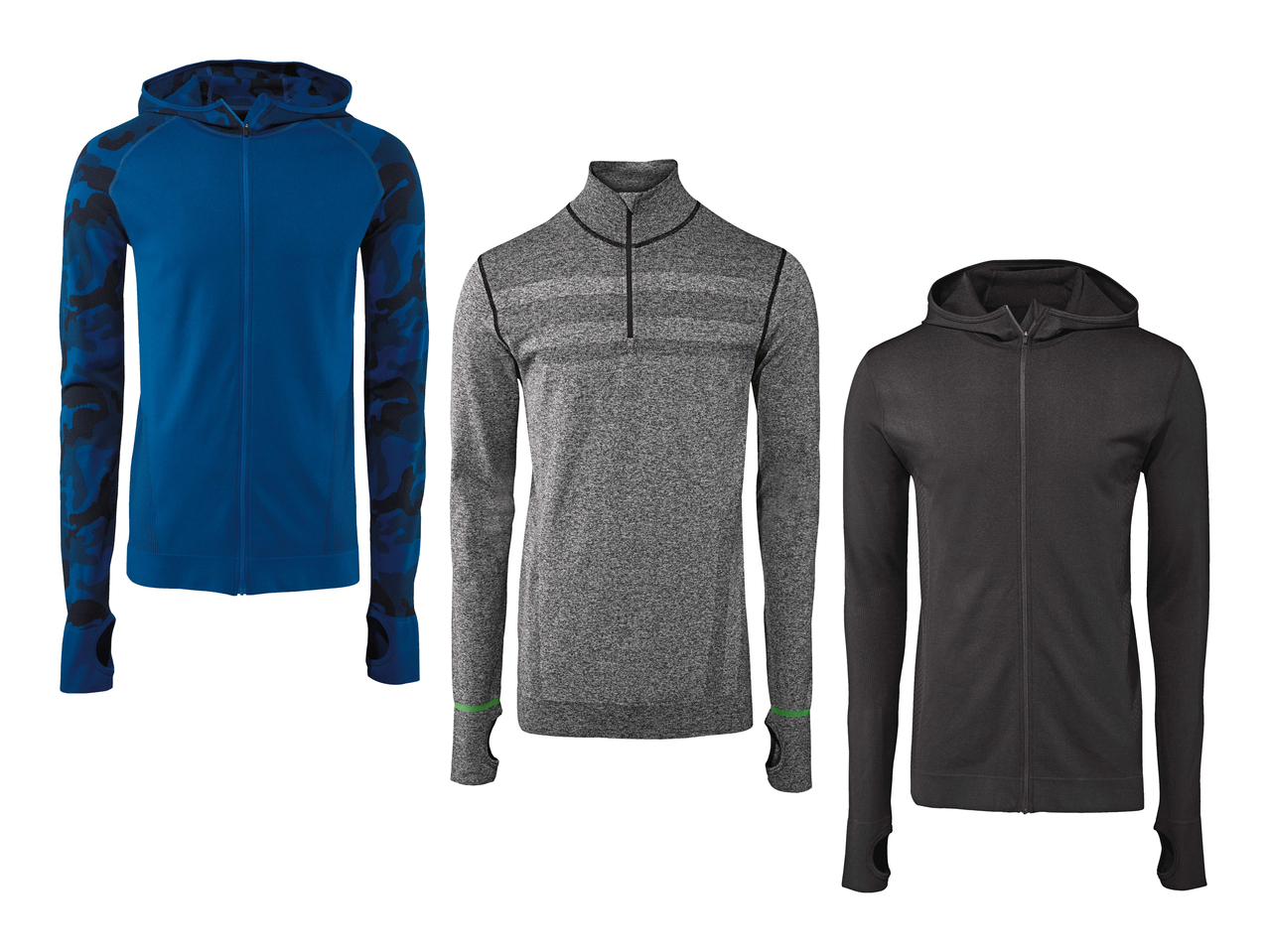 Veste de sport sans coutures pour homme1