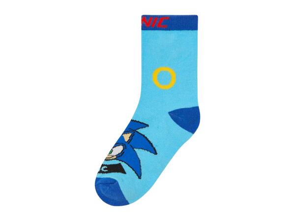 Kids' Super Sonic Socks - 3 Pairs