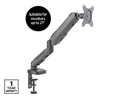 Single Arm Gas Spring Monitor Mount or Dual Arm Monitor Mount