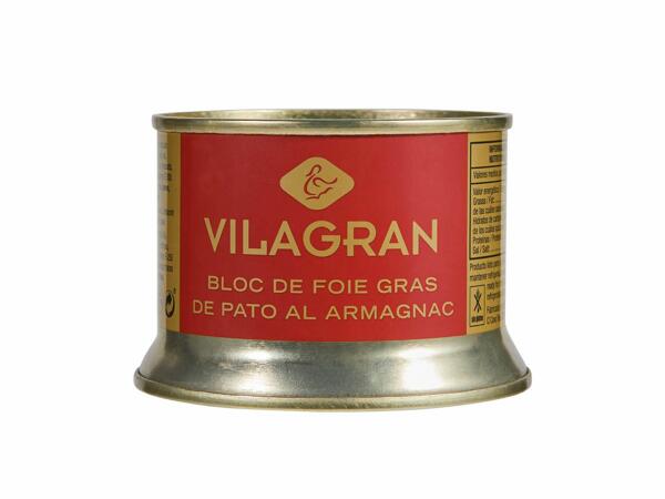 Vilagran(R) Bloc de foie gras de pato