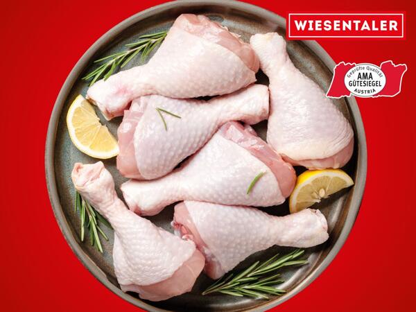 Frische Maishendl Unterkeulen