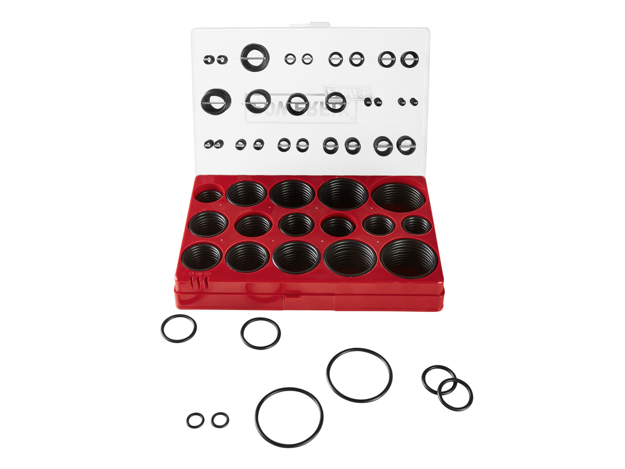 Set Washers, 383 pieces or O-Rings, 420 pieces