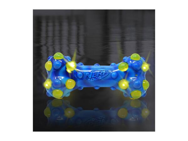 Nerf Dog LED Bubble Toys LED Bone