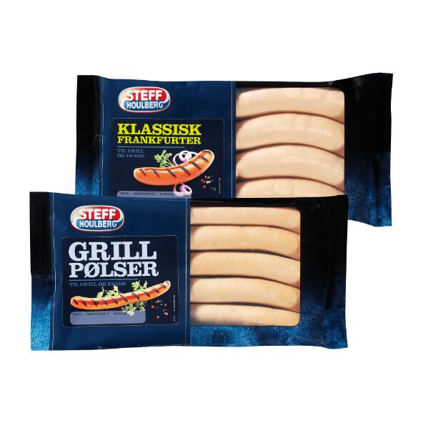 Frankfurter eller grillpølser