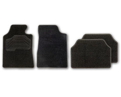 AUTO XS Set di tappetini auto universali, 4 pezzi