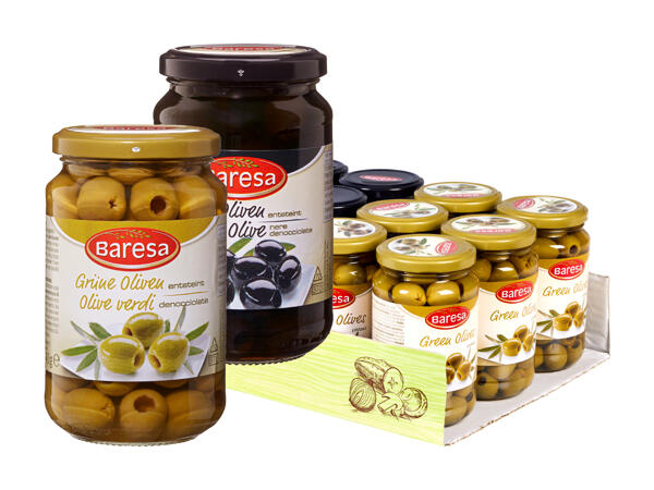 Olives dénoyautées