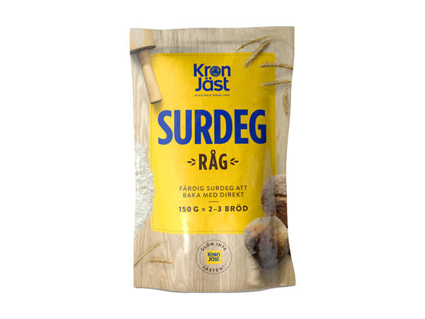 Kronjäst surdeg råg
