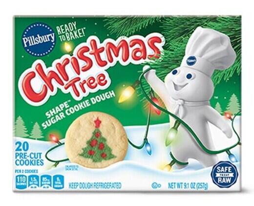 Pillsbury 
 Christmas Tree Sugar Cookie Dough