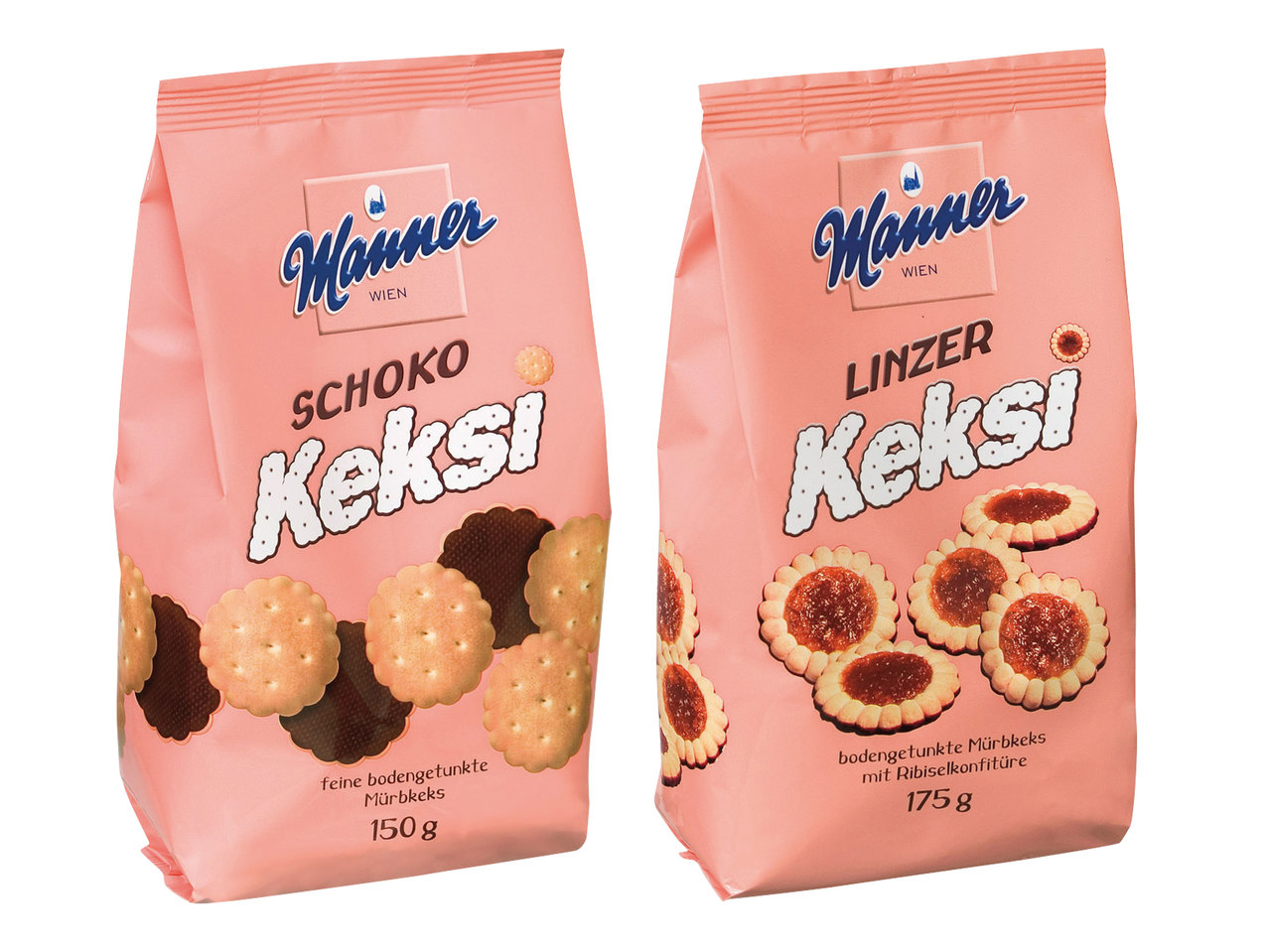 MANNER Linzer- oder Schoko-Keksi