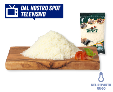 Formaggio grattugiato Sbrinz AOP LE SUPERBE