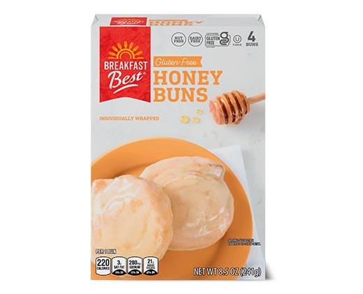 Breakfast Best Gluten Free Honey or Cinnamon Buns