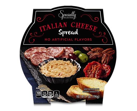 Specially Selected 
 Creamy Avocado, Italian Cheese or Mediterranean Spread