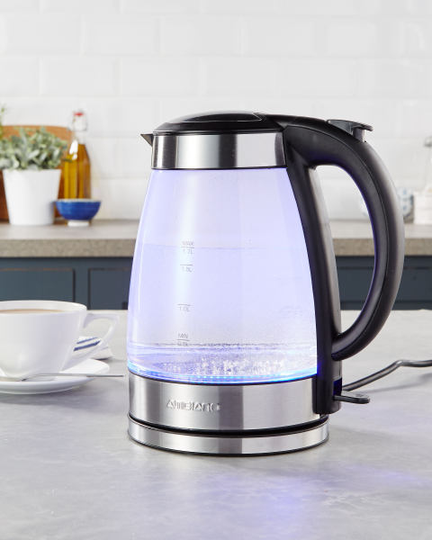 Ambiano 1.7L Glass Kettle