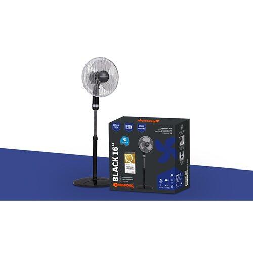 SONNENKÖNIG Standventilator schwarz 16"