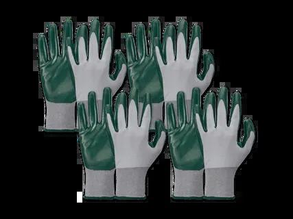 PARKSIDE Nitril-Gartenhandschuhe, 4 Paar