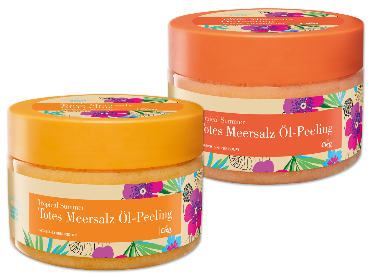 TROPICAL SUMMER BY CIEN Totes Meersalz Öl-Peeling