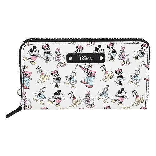 Mickey & Friends Character Wallet, White