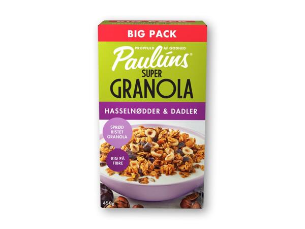 ORKLA/​PAULUNS Havrefras, rugfras, granola eller guldkorn