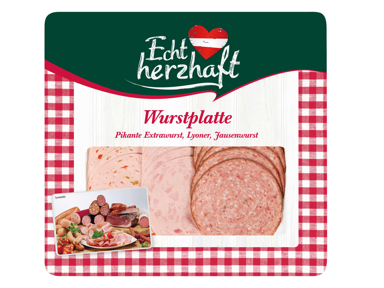 ECHT HERZHAFT Wurstplatte