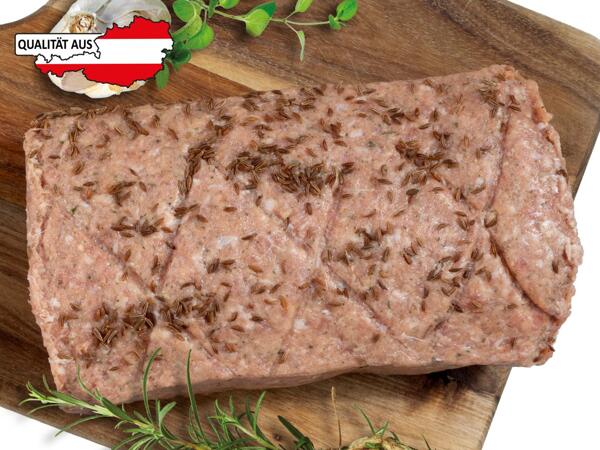 Frischer Faschierter Braten aus Österreich