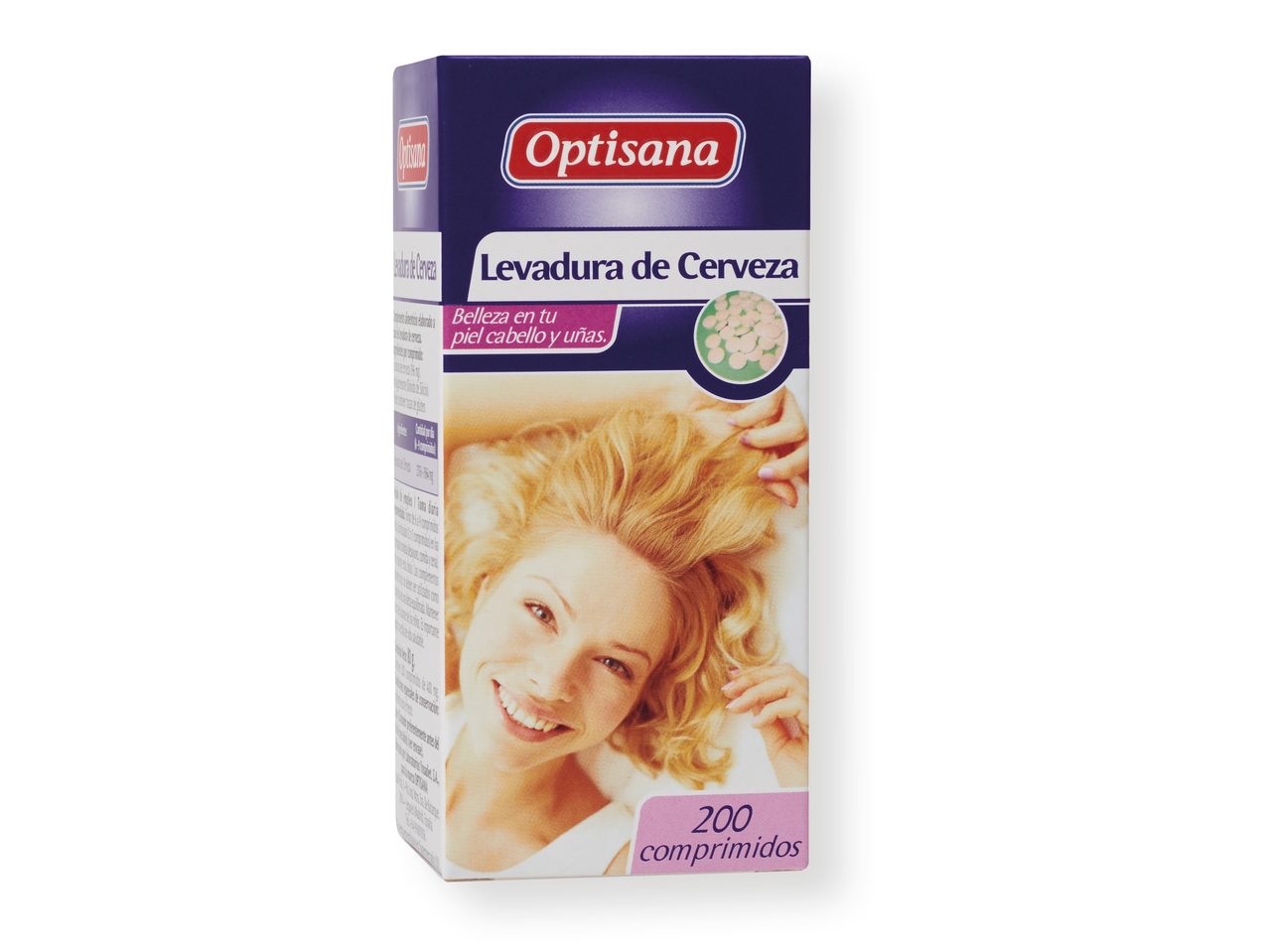 "Optisana" Comprimidos de levadura de cerveza