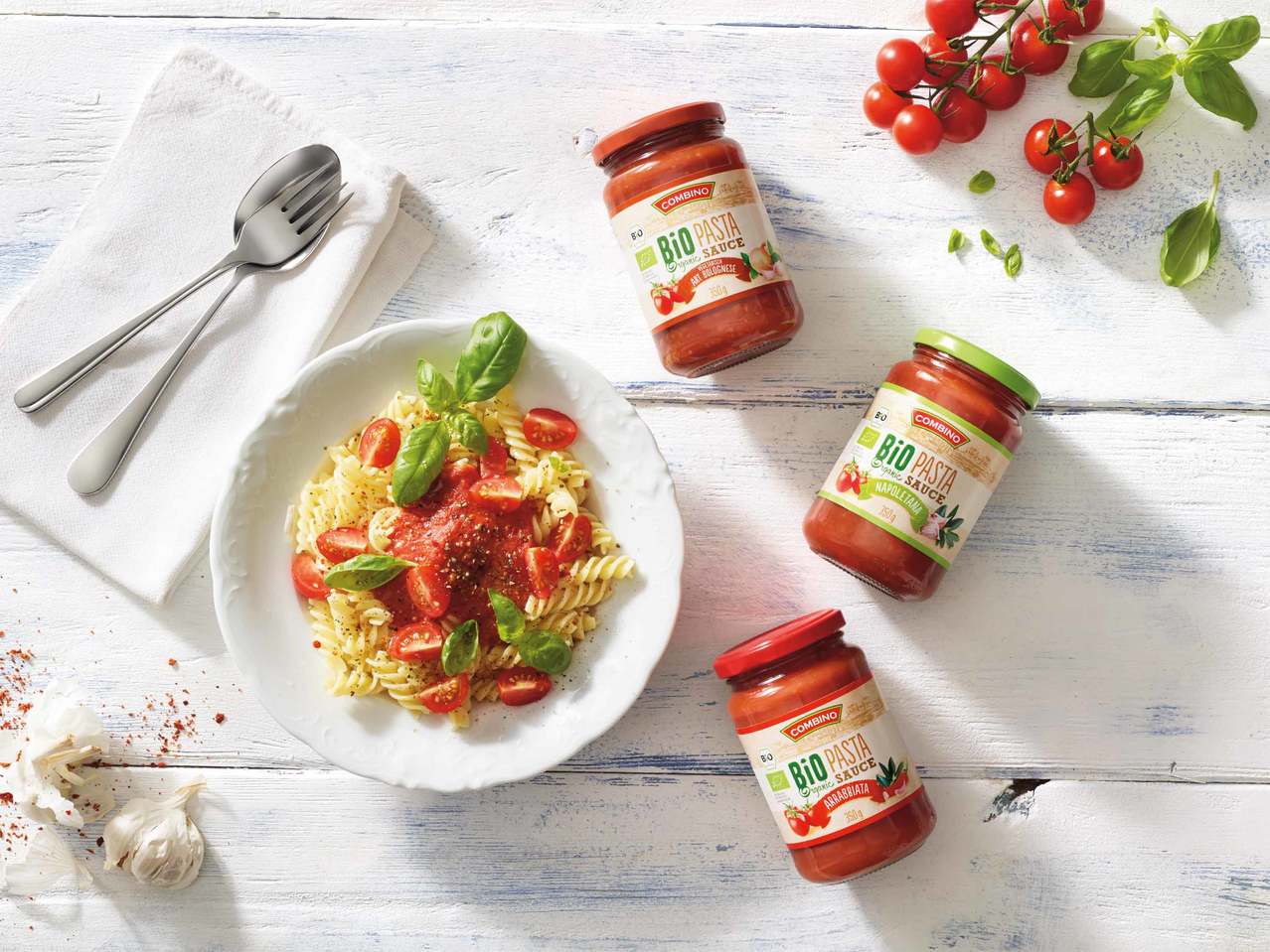 Sauce pour pâtes bio