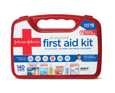 Johnson & Johnson All Purpose First Aid Kit