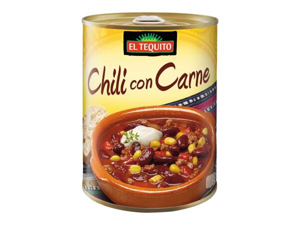 CHILI CON CARNE / CHILLI CON POLLO