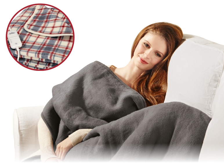 Silvercrest Personal Care(R) 100-110W Electric Overblanket 180 x 130cm
