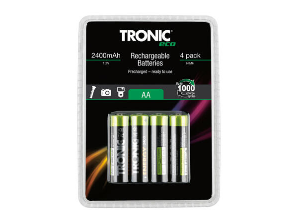 Tronic Rechargeable Batteries