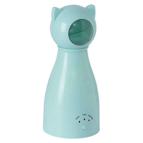 Cat Shaped Laser Light Toy - Mint