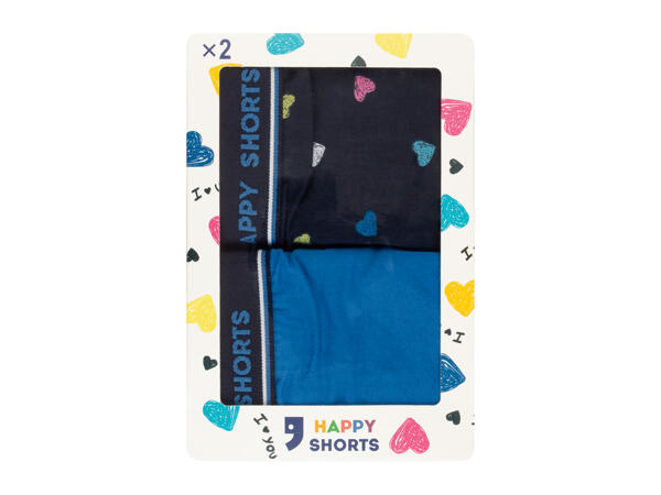 Happy Shorts 2x Pack