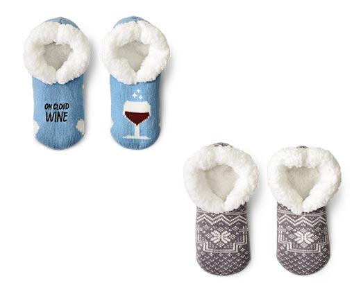 Serra 
 Ladies' Cozy Knit Slipper Socks