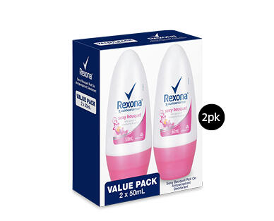 Rexona Roll On Twin Pack 2 x 50ml