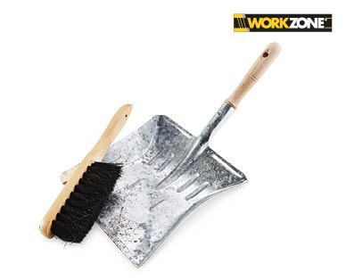Heavy Duty Dustpan and Brush