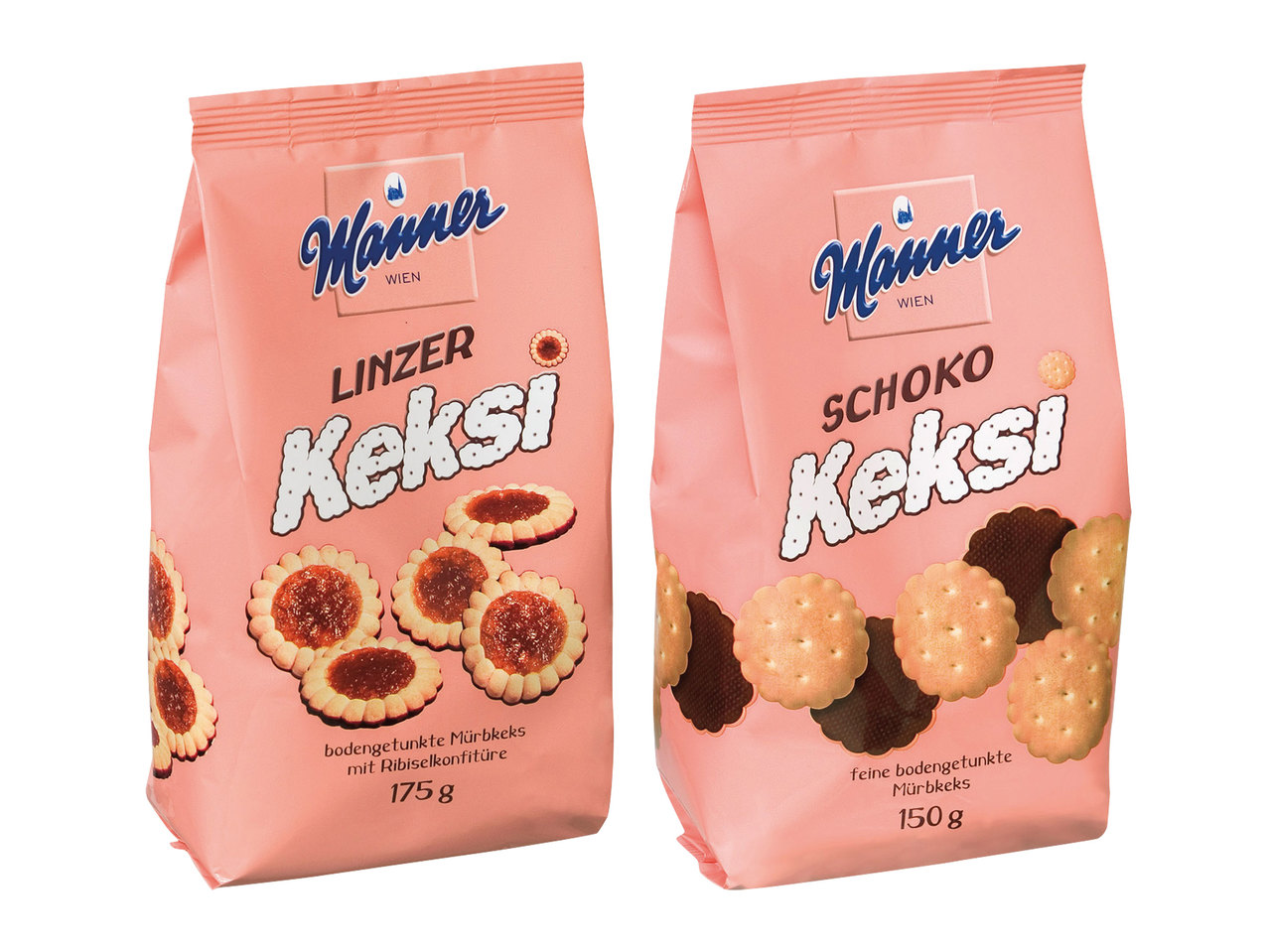 MANNER Linzer- oder Schoko-Keksi