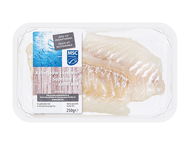 Filet de cabillaud MSC