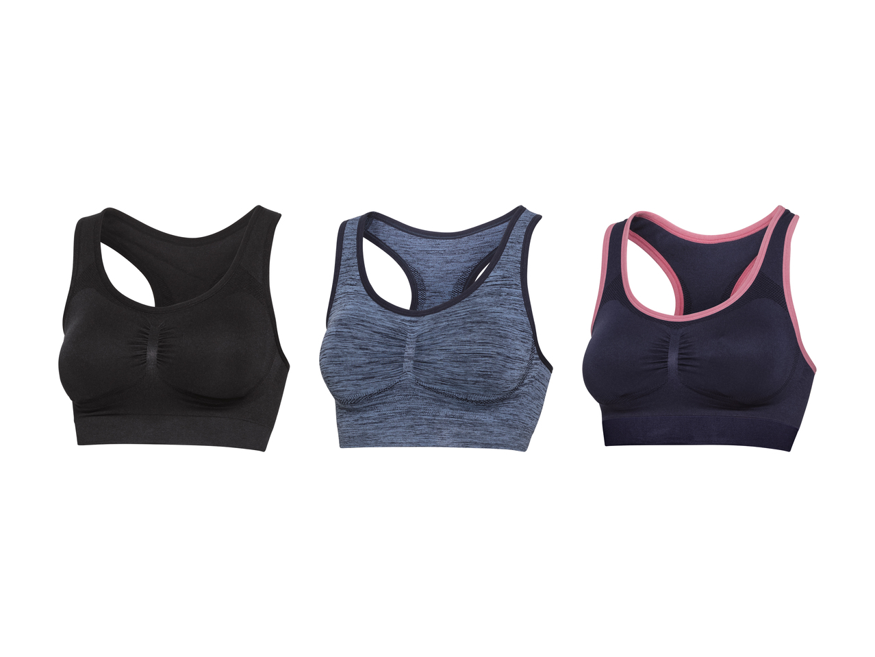 Brassière de sport sans coutures pour femme1