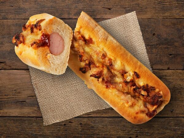 Hot dog di pollo BBQ​