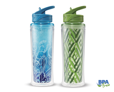 PRINTED DRINK BOTTLE OR INFUSER BOTTLE