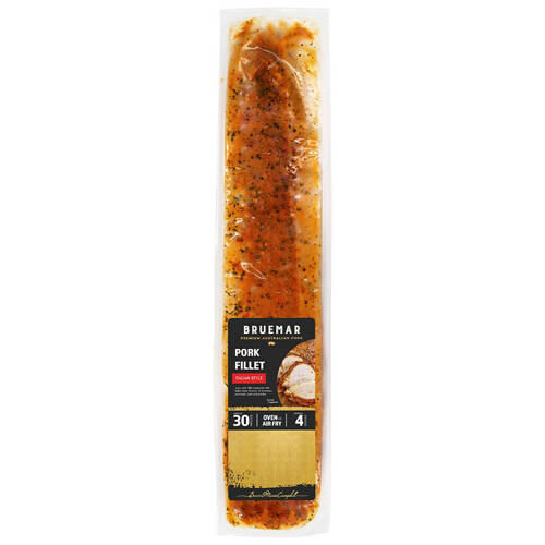 Marinated Pork Fillet Italian Style