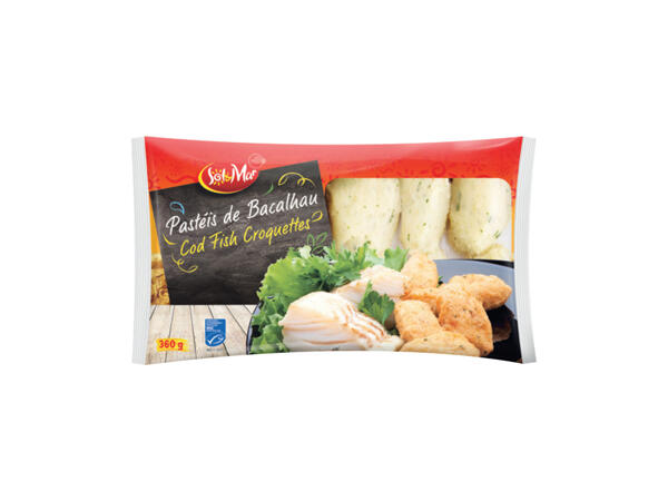 COD FISH CROQUETTES