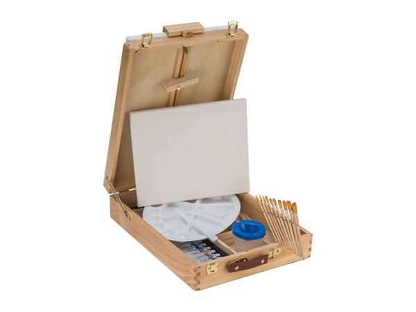 Crelando Tabletop Box Easel - 52 Piece Set
