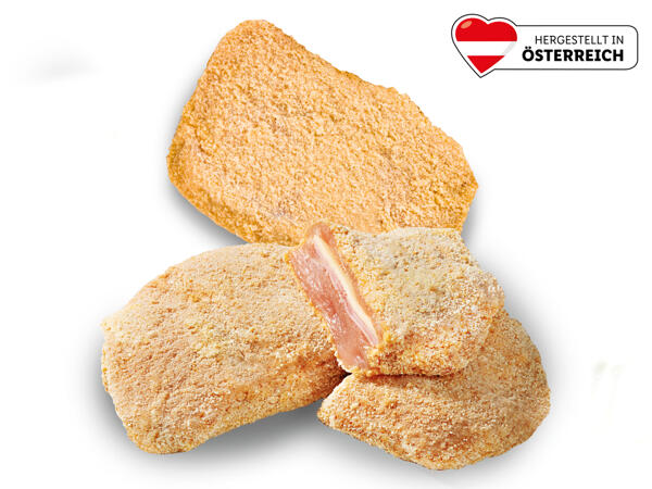 Frisches Wiener Schnitzel paniert/ Cordon Bleu