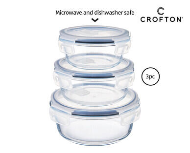 Glass Storage Containers 3pc