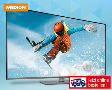 MEDION 163,9 cm (65") Slim Ultra HD Smart-TV mit Dolby VisionTM
