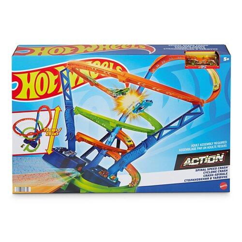 MATTEL Hot Wheels Spirale d'Incidente