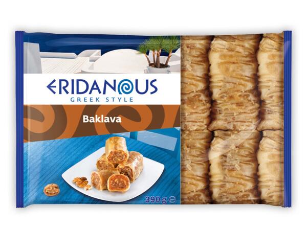 Round Baklava With Walnuts